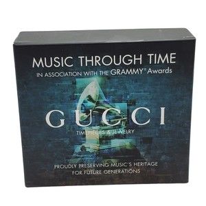 Grammys w/GUCCI Music Through Time 3 CD Compilation Rock Pop R&B Box Set